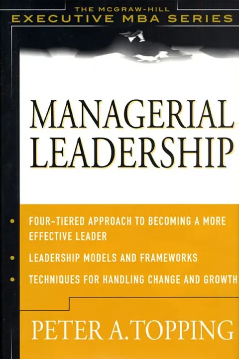 Cover of Managerial Leadership
