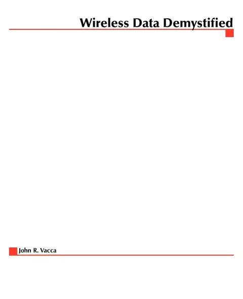 Cover of Wireless Data Demystified