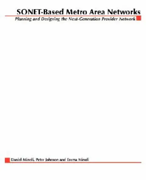 Cover of SONET-Based Metro Area Networks