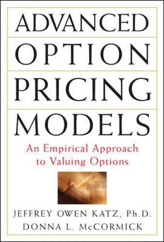 Cover of Advanced Option Pricing Models