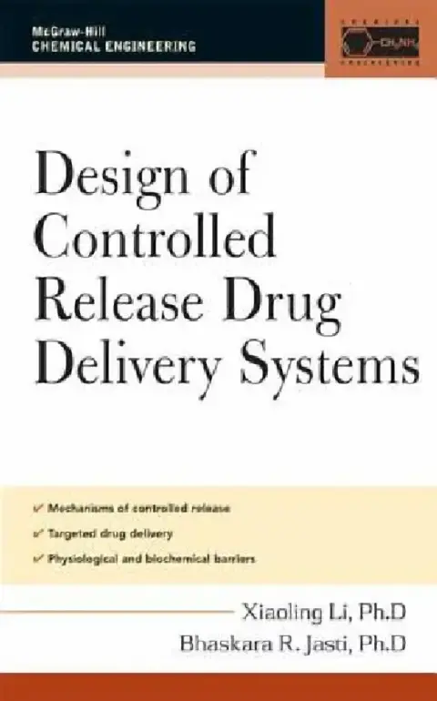 Cover of Design of Controlled Release Drug Delivery Systems