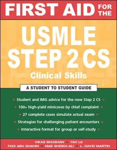 Cover of First Aid for the Usmle Step 2 Cs