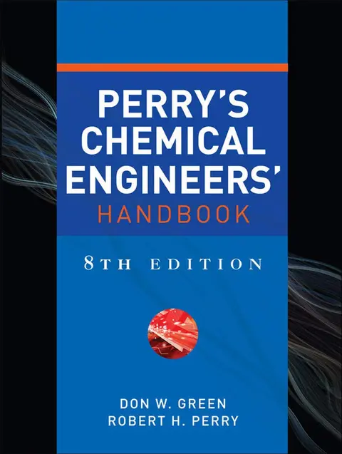 Cover of Perry's Chemical Engineers' Handbook, Eighth Edition