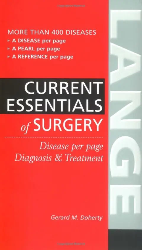 Cover of Current Essentials of Surgery