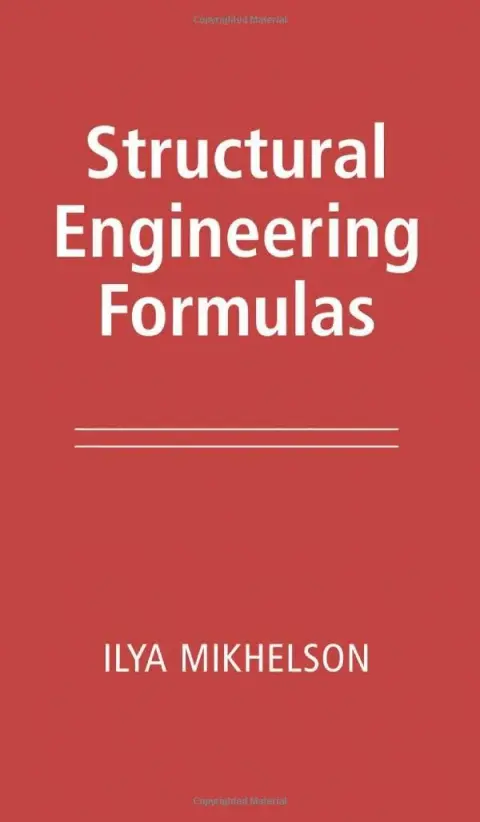 Cover of Structural Engineering Formulas