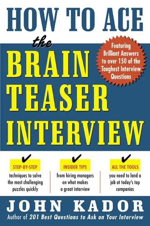 Cover of How to Ace the Brainteaser Interview