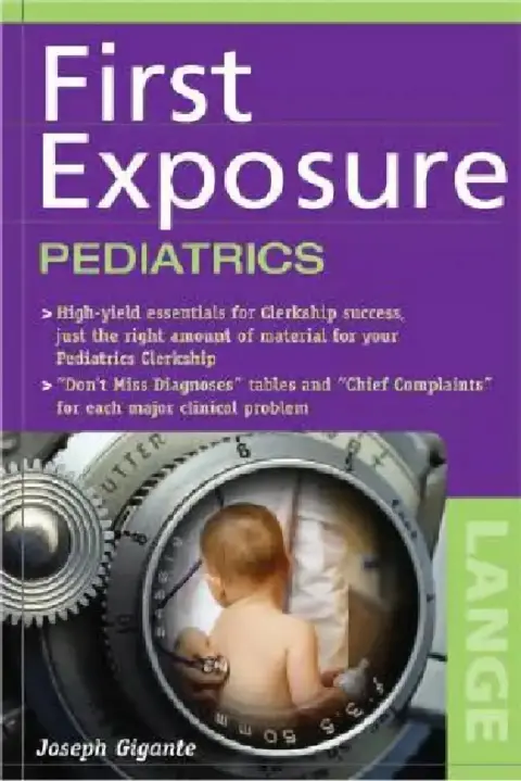 Cover of First Exposure Pediatrics