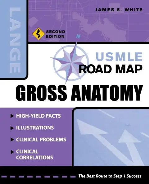 Cover of USMLE Road Map Gross Anatomy