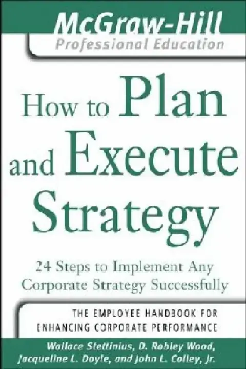 Cover of How to Plan and Execute Strategy