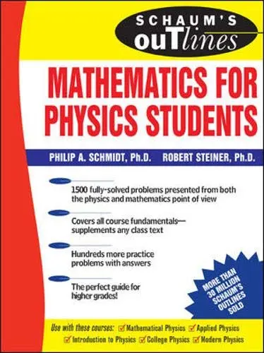 Cover of Schaum's Outline of Mathematics for Physics Students