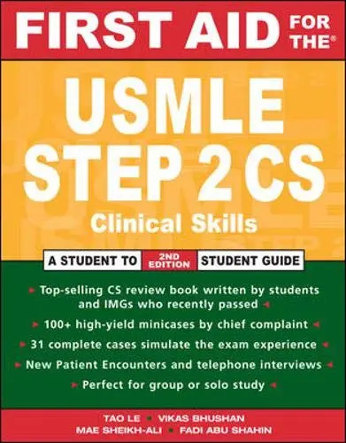 Cover of First Aid for the USMLE Step 2 CS