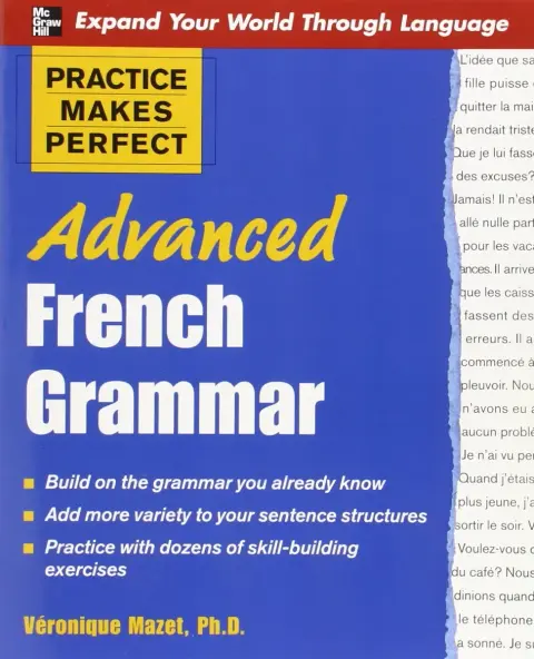 Cover of Advanced French Grammar