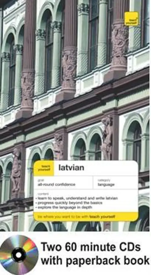 Cover of Teach Yourself Latvian
