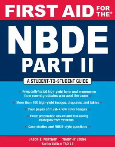 Cover of First Aid for the NBDE Part II
