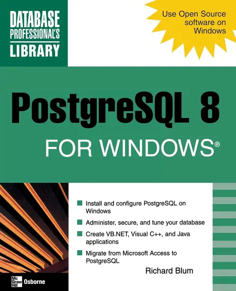 Cover of PostgreSQL 8 for Windows