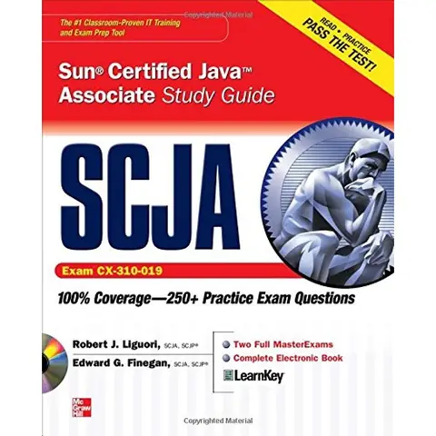 Cover of SCJA Sun Certified Java Associate Study Guide Exam CX-310-019