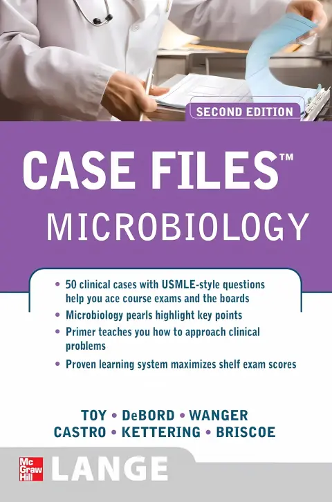 Cover of Case Files Microbiology, Second Edition
