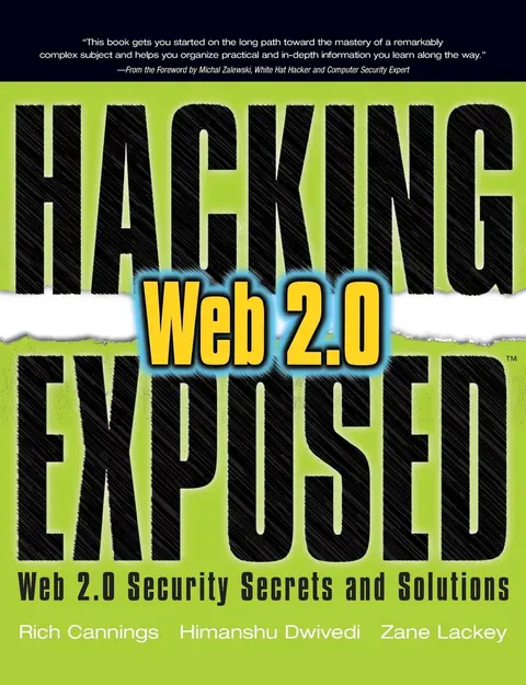 Cover of Hacking Exposed Web 2.0