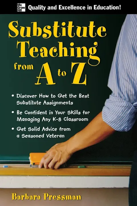 Cover of Substitute Teaching A to Z