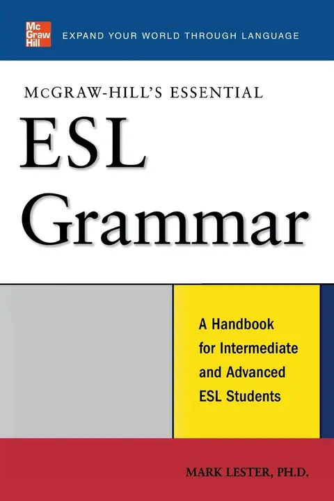 Cover of McGraw-Hill's Essential ESL Grammar