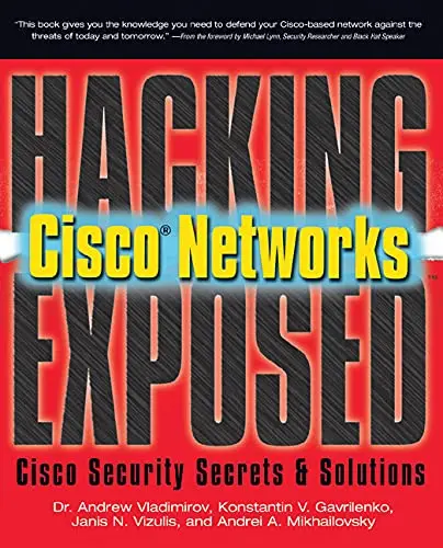 Cover of Hacking Exposed Cisco Networks