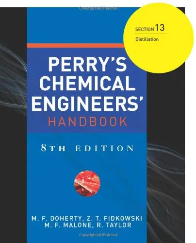 Cover of Perry's Chemical Engineers' Handbook 8/E Section 13