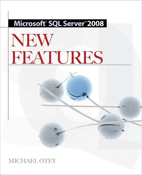 Cover of Microsoft SQL Server 2008 New Features