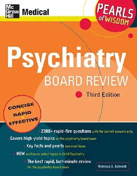 Cover of Psychiatry Board Review