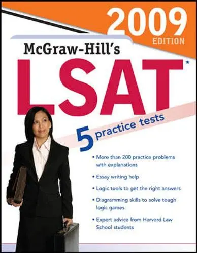 Cover of McGraw-Hill's LSAT, 2009 Edition