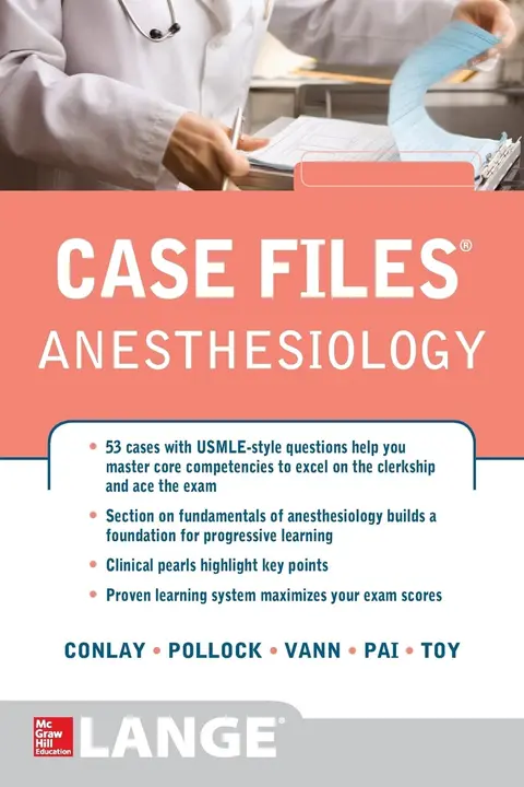 Cover of Case Files Anesthesiology