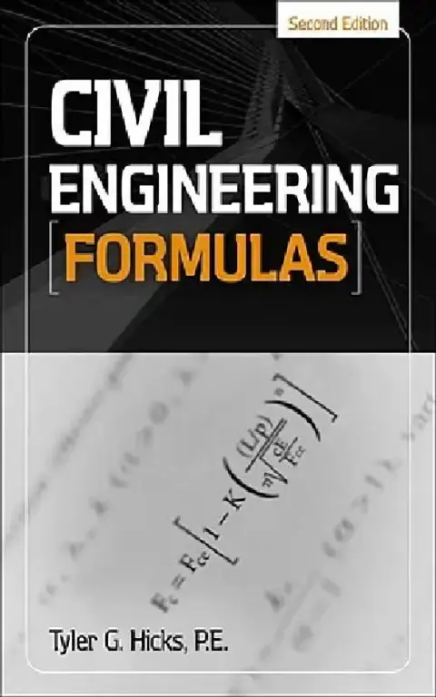 Cover of Civil Engineering Formulas