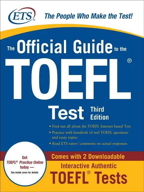 Cover of The Official Guide to the TOEFL iBT, Third Edition
