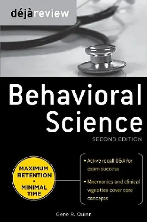Cover of Deja Review Behavioral Science