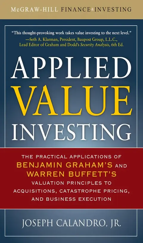 Cover of Applied Value Investing