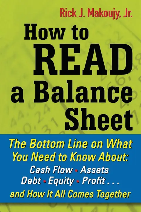 Cover of How to Read a Balance Sheet