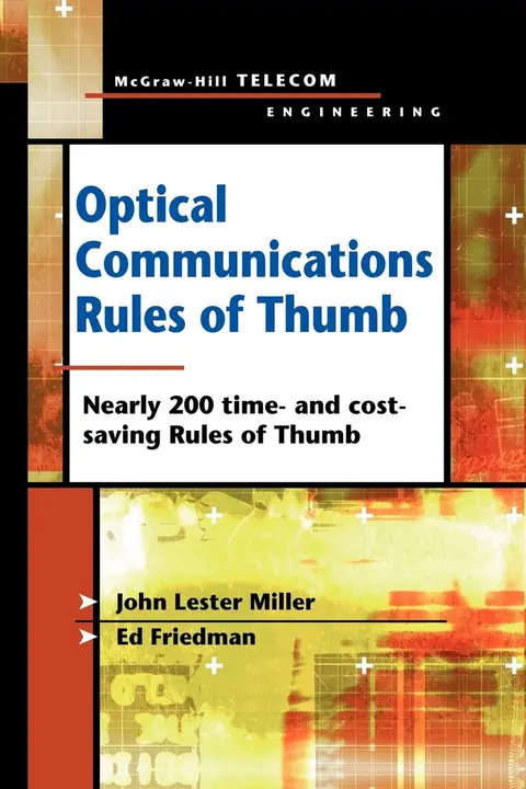 Cover of Optical Communications Rules of Thumb