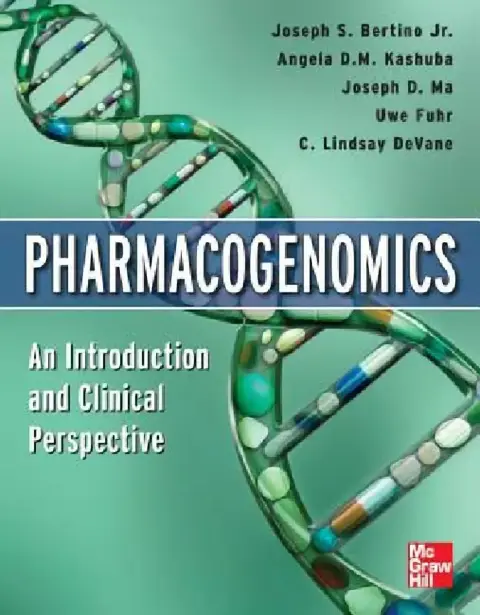 Cover of Pharmacogenomics an Introduction and Clinical Perspective