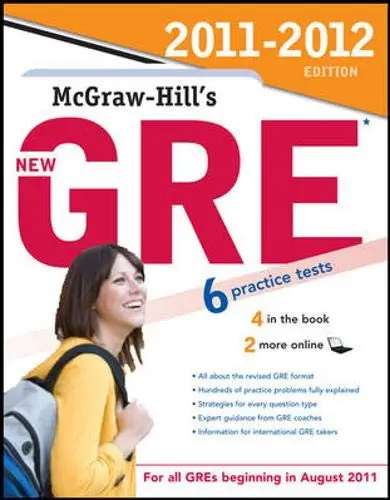 Cover of McGraw-Hill's New GRE 2011-2012
