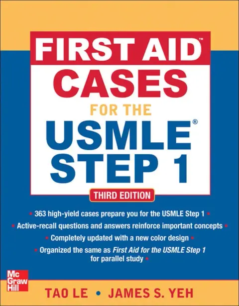 Cover of First Aid Cases for the USMLE Step 1
