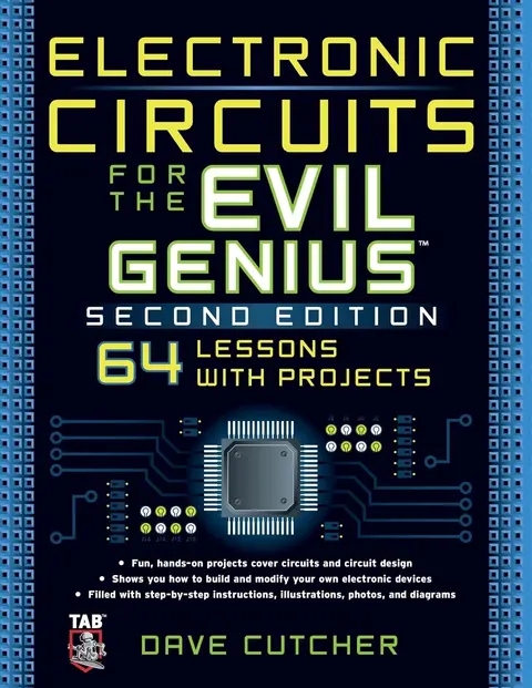 Cover of Electronic Circuits for the Evil Genius 2/E