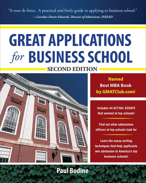 Cover of Great Application Essays for Business Sc