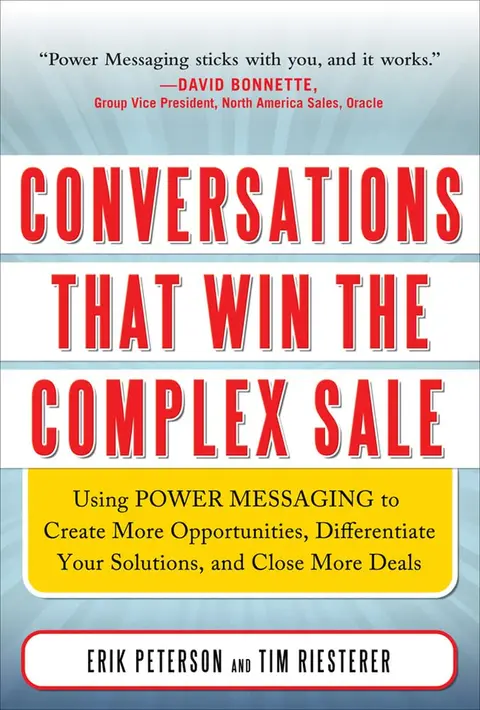 Cover of Conversations That Win the Complex Sale