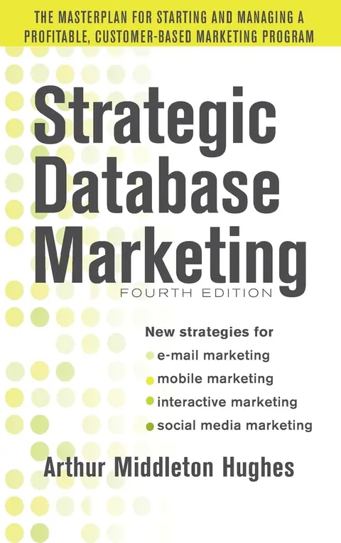 Cover of Strategic Database Marketing