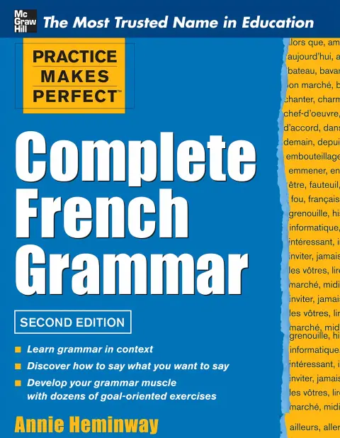 Cover of Practice Makes Perfect Complete French Grammar