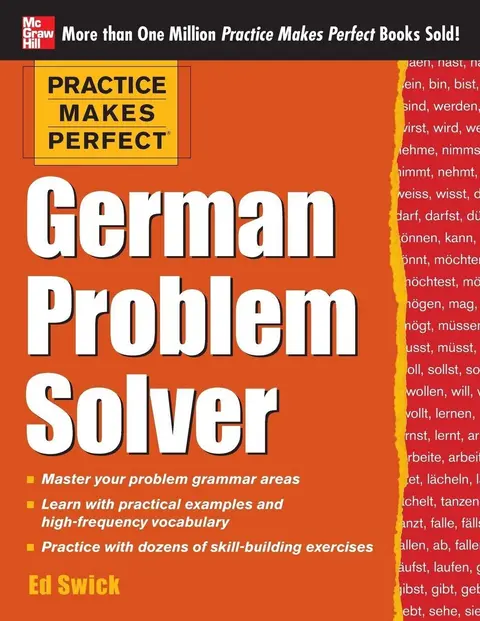 Cover of Practice Makes Perfect German Problem Solver