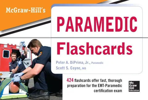 Cover of McGraw Hill's Paramedic Flashcards