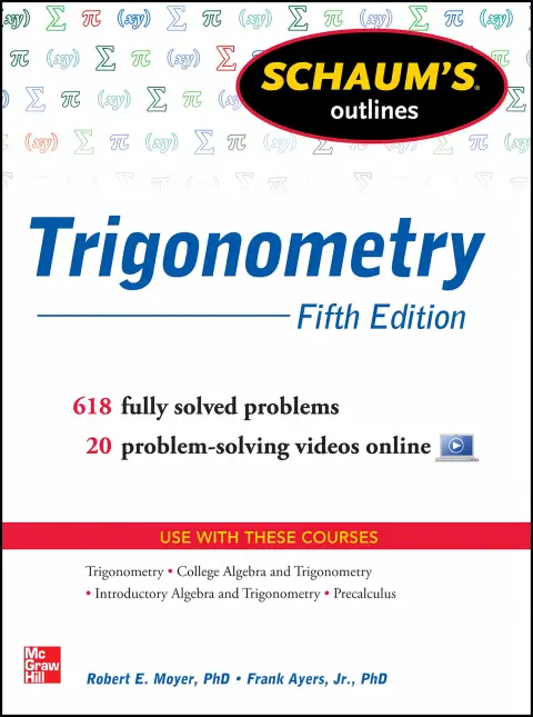 Cover of Schaum's Outline of Trigonometry
