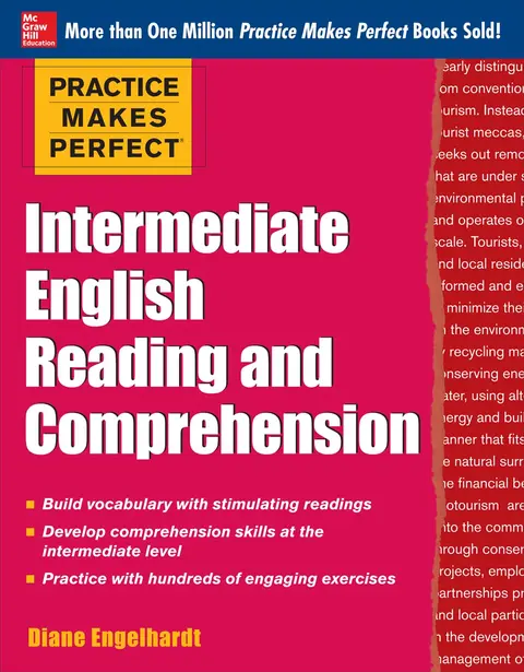 Cover of Practice Makes Perfect Intermediate English Reading and Comprehension