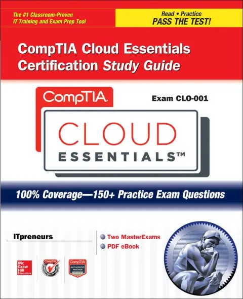 Cover of Comptia Cloud Essentials Certification Exam Clo-001