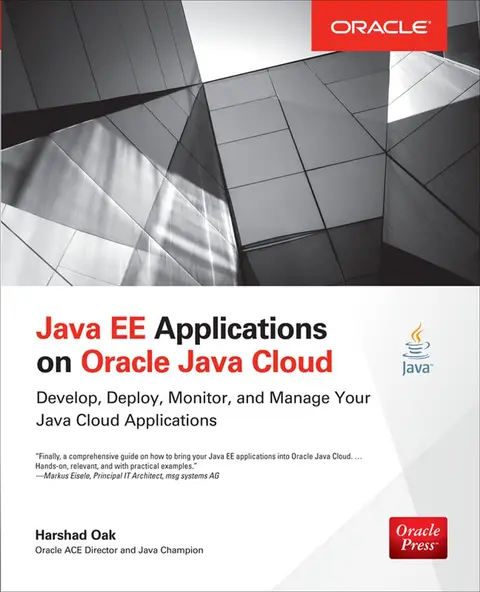 Cover of Java EE Applications on the Oracle Java Cloud
